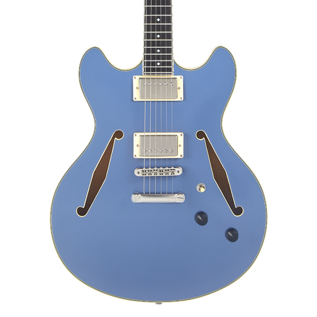 D'Angelico Excel DC Tour Slate Blue - gitara elektryczna