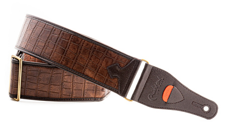 RightOn Straps Talisman Alligator Brown - Pas do Gitary