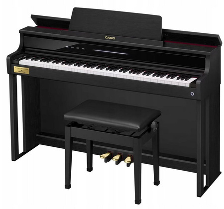Pianino cyfrowe Casio AP-750 BK – Concert Edition 88 klawiszy, klawiatura młoteczkowa, Berlin Grand