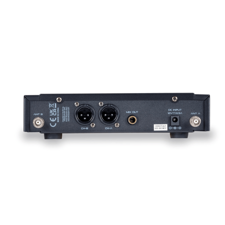 Soundsation WF-U2302HH - podwójny system UHF 630-660 MHz z dwoma mikrofonami do ręki