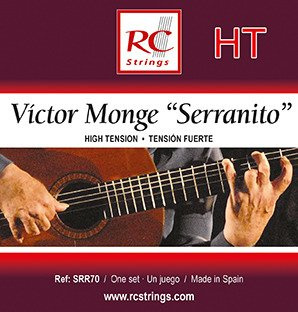 RC Strings SRR70 Víctor Monge Serranito - struny do gitary klasycznej i flamenco, High Tension