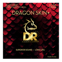 DRAGON SKIN+ DR DEQ7 10-56 Powlekane struny do gitary elektrycznej 7-strunowe