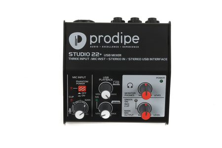 Prodipe Studio22+ - interfejs audio USB