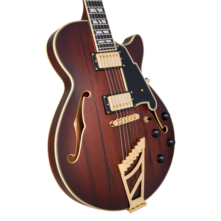 D’Angelico Deluxe SS Brown Burst - gitara elektryczna