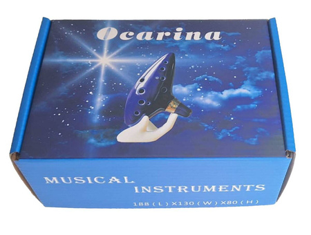 Okaryna ceramiczna Kera Audio 12SED-AC-001-Blue
