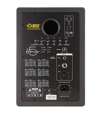 Monkey Banana Lemur 5 BK - aktywny monitor studyjny