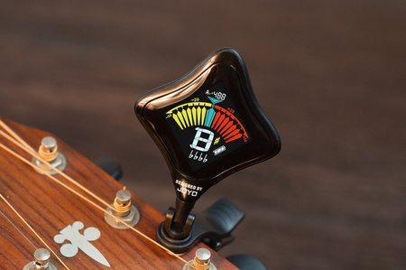 Joyo JT-202 Cobra Standard BK - czarny tuner z ładowaniem USB