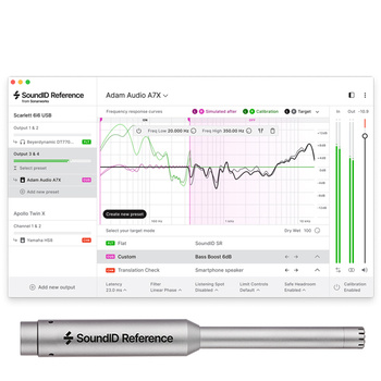 Sonarworks – SoundID Ref SPK & HP z Mikrofonem