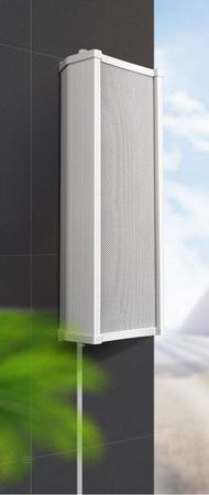 Głośnik 100V NSP NQ-330 – kolumna 30W, 1x driver + 3x 4", biały, 495x150x105 mm