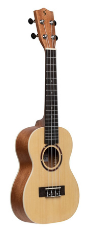 Stagg UC-30 SPRUCE - ukulele koncertowe ze świerkową płytą, struny Aquila, pokrowiec