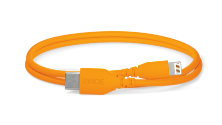 RODE SC21 - Kabel USB-C - Lightning 30cm pomarańczowy