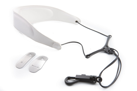 RightOn Straps Sambeat Vegan White - Pasek do Saksofonu, klarnetu