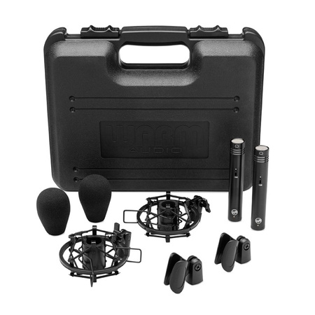 Warm Audio WA-84 Pair Black – Para mikrofonów