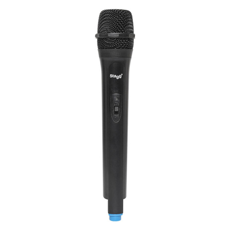 Stagg AS 10B - dwudrożna kolumna aktywna 250W UHF, wersja z akumulatorem