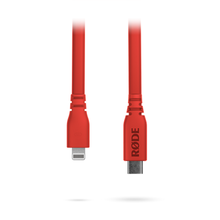 RODE SC19 - Kabel USB-C - Lightning 1.5m czerwony