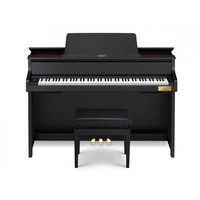 Casio GP-310 BK Pianino hybrydowe 88 klawiszy – klawiatura młoteczkowa, czarny mat