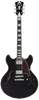 D'angelico Premier DC Black Flake - gitara elektryczna