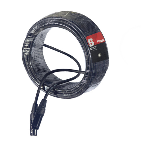 Stagg SDX15-3 - kabel DMX XLR 3-pin, 15 m