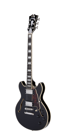 D'Angelico Premier Mini DC Black Flake - gitara elektryczna