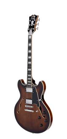 D'Angelico Premier DC Brown Burst - gitara elektryczna