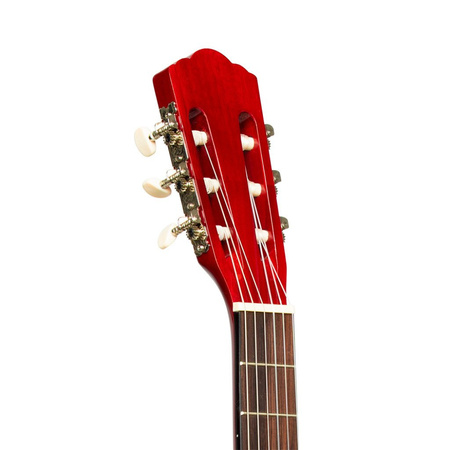 Stagg SCL50 3/4-RED - gitara klasyczna 3/4, czerwony