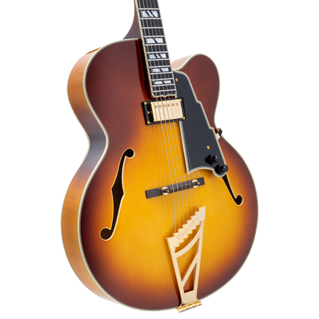 D'Angelico Excel EXL-1 Dark Iced Teaburst  - gitara elektryczna