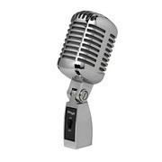 Stagg SDM100 CR - kardioidalny mikrofon dynamiczny vintage, chromowany