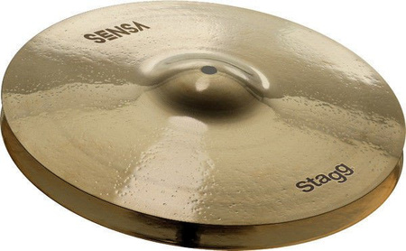 Stagg SEN-HM14B - para talerzy hi-hat 14 cali, Sensa Brilliant Medium, brąz B20