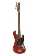 Stagg SBJ-30 STF RED - gitara basowa J, STF RED