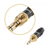 HICON HI-J3563S - wtyk stereo 3,5 mm z nakręcanym adapterem 6,3 mm
