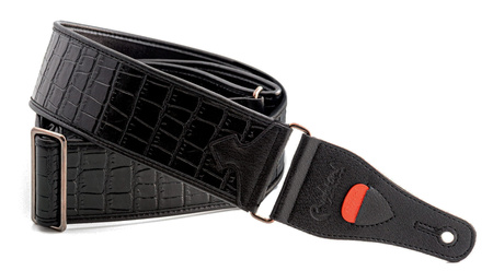 RightOn Straps Talisman Alligator Black - Pas do Gitary