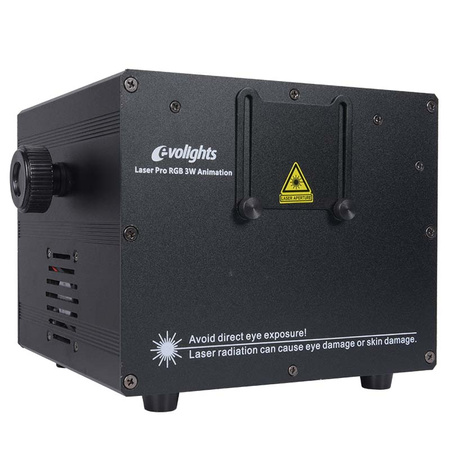 EVOLIGHTS LASER PRO RGB 3W ANIMATION V2 sceniczny