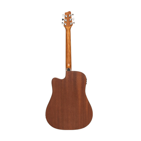 Stagg SA25 DCE MAHO - gitara elektroakustyczna dreadnought cutaway, sapele