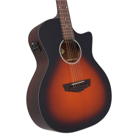 D'angelico Premier Fulton 12 LS Vintage Sunburst - gitara elektroakustyczna 12-strunowa