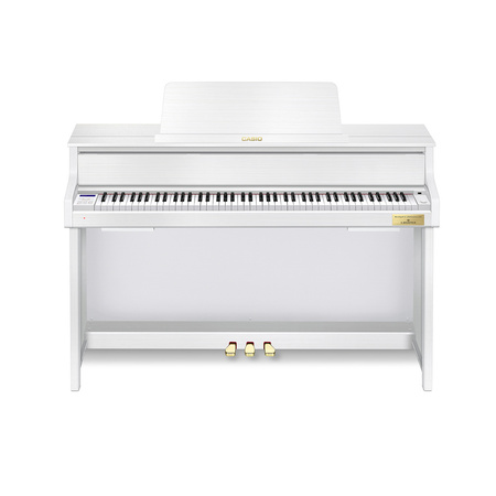 Pianino cyfrowe Casio GP-310 WE – luksusowe pianino hybrydowe 88 klawiszy, klawiatura młoteczkowa