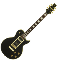 ARIA PE-350 PF AGBK - 6-strunowa gitara elektryczna Curved Top, Okoume neck