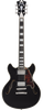 D'Angelico Premier Mini DC Black Flake - gitara elektryczna