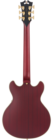 D’Angelico Deluxe Mini DC Trans Wine - gitara elektryczna