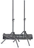 Stagg SPSQ10 SET - para statywów głośnikowych 113-187 cm z torbą