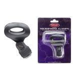 Stagg MH-12A - nylonowy uchwyt mikrofonowy 32-42 mm, gwint 5/8 cala z adapterem 3/8
