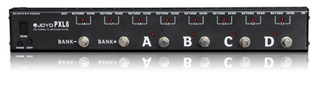 Joyo PXL-8 - programowalny kontroler efektów gitarowych z 8 pętlami i pamięcią 32 ustawień