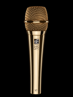 sE V7 G-25AE - Złoty dynamiczny mikrofon ręczny