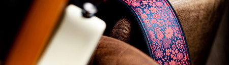RightOn Straps Daisy Blue - Pasek do Gitary