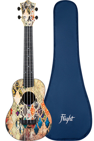 Ukulele koncertowe Flight TUC40 Granada – grafika mozaika, rozmiar koncertowy