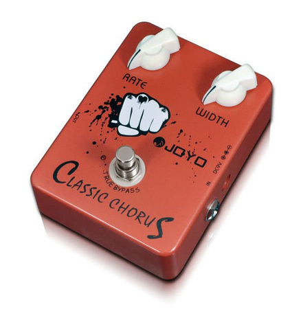 Joyo JF-05 Classic Chorus - gitarowy efekt chorus z regulacją szybkości i głębokości modulacji oraz true bypass