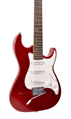 Samick Greg Bennett Malibu MB-1 MR - gitara elektryczna SSS z tremolo, Metallic Red