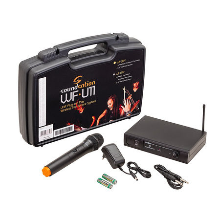 Soundsation WF-U11HD - mikrofon bezprzewodowy do ręki, UHF 865,00 MHz