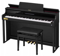 Pianino cyfrowe Casio AP-750 BK – Concert Edition 88 klawiszy, klawiatura młoteczkowa, Berlin Grand