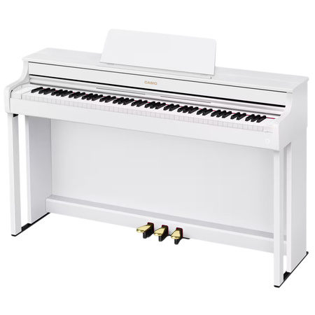 Pianino cyfrowe Casio AP-300 WE — eleganckie pianino cyfrowe Casio do domu, szkoły muzycznej i dla wymagających użytkowników