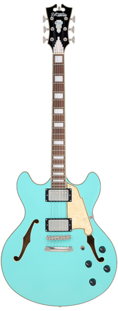 D'Angelico Premier DC Surf Green - gitara elektryczna